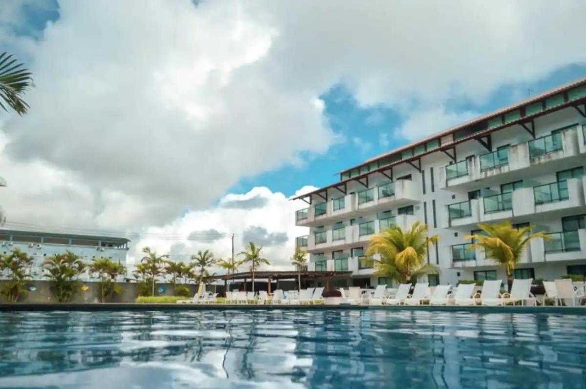 Laguna Beach Flat 101 Porto De Galinhas - Flat Terreo Com Saida Para Piscina Экстерьер фото